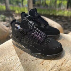 New In Box! Men's Air Jordan 4 Retro "Black Cat" - Timeless Style & Ultimate Com